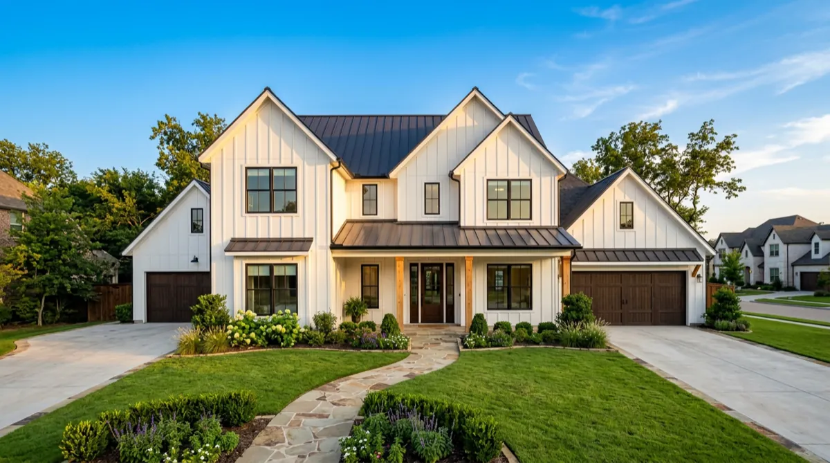 Modern home in Frisco, Texas